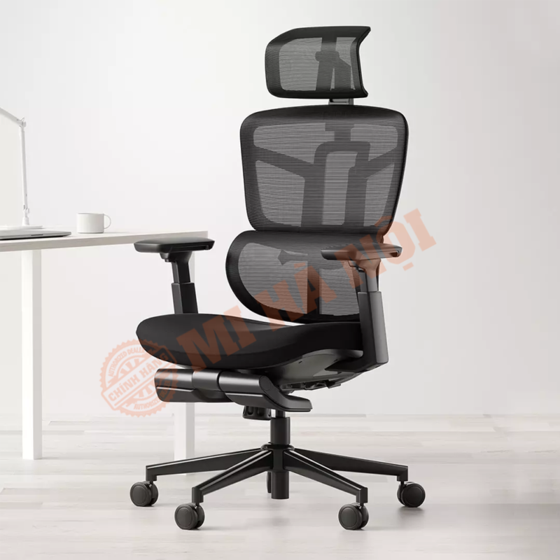 Ghế Xoay Công Thái Học Cao Cấp HBADA Lưng Kép Đệm CS Chuẩn Ergonomic E