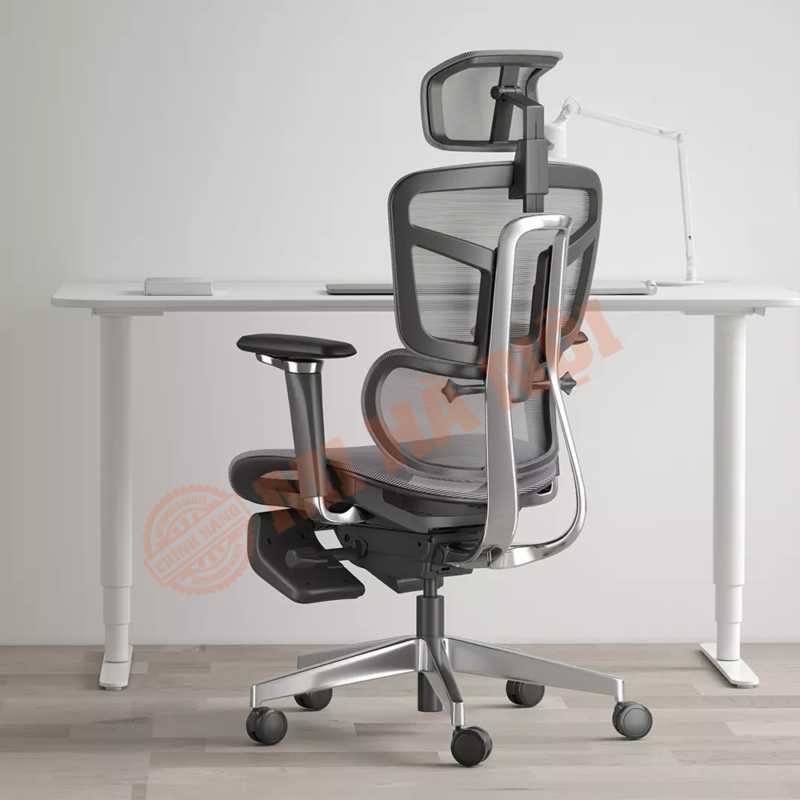 Review - Ghế Xoay Công Thái Học Cao Cấp HBADA Lưng Kép Đệm Lưới Chuẩn Ergonomic 1S – Bản 4D/5D