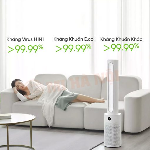 quạt không dây xiaomi 2 in 1 kèm lọc khí