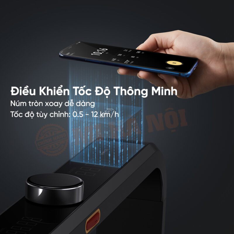 Với tính năng NFC này, bạn có thể dễ dàng kết nối máy chạy KingSmith Walkingpad X21