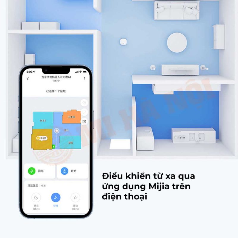 Robot hút bụi khô ướt Xiaomi Smartmi A1