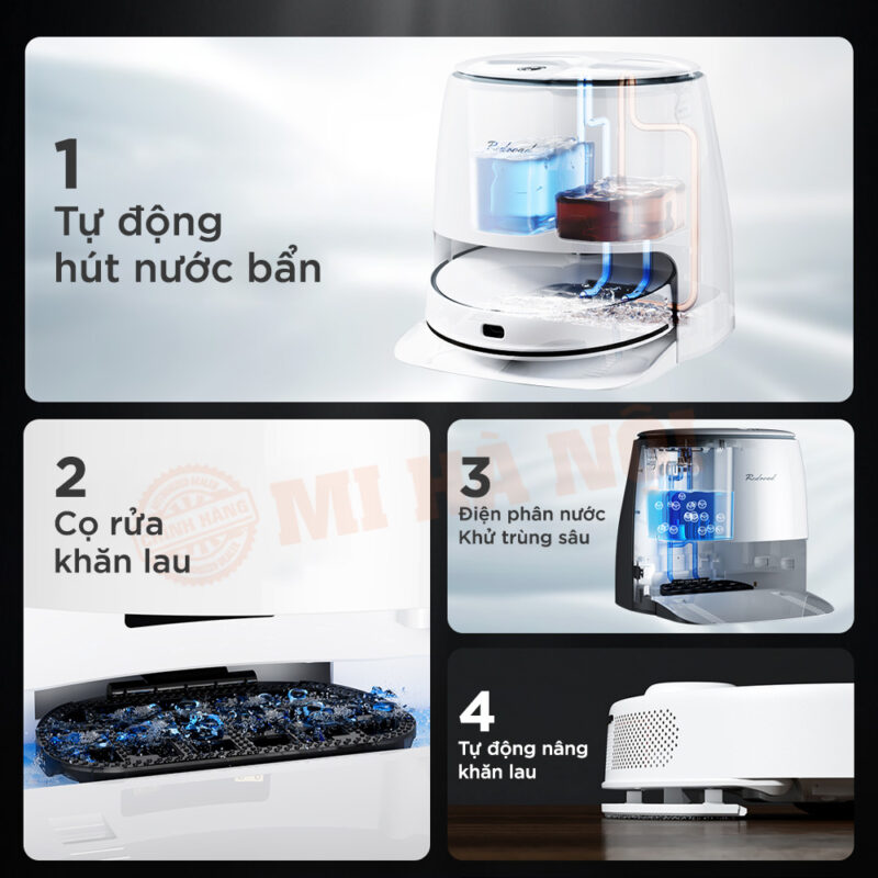 robot hút bụi lau nhà