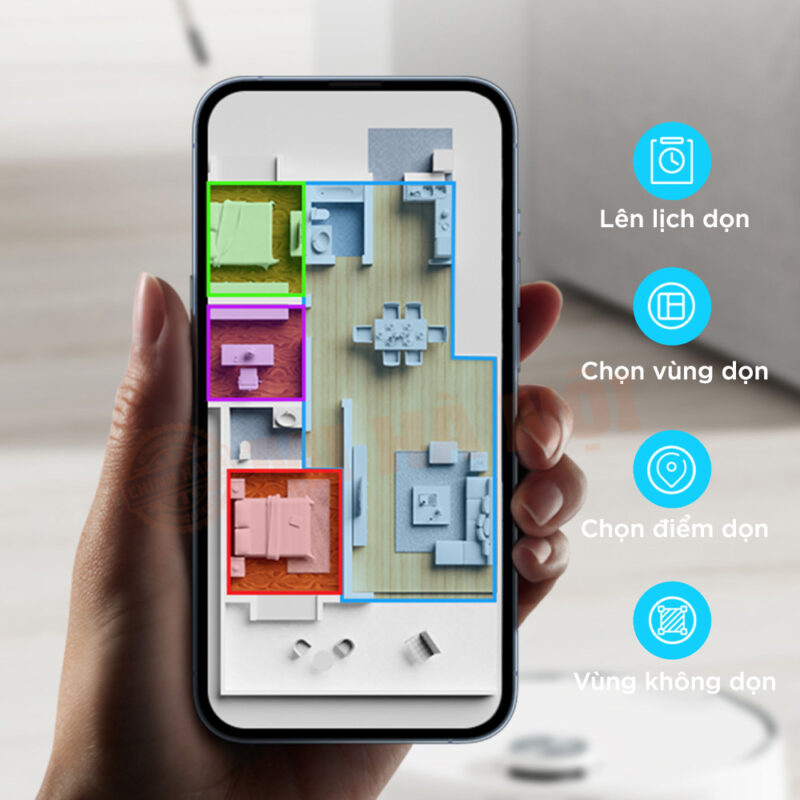 robot hút bụi lau nhà