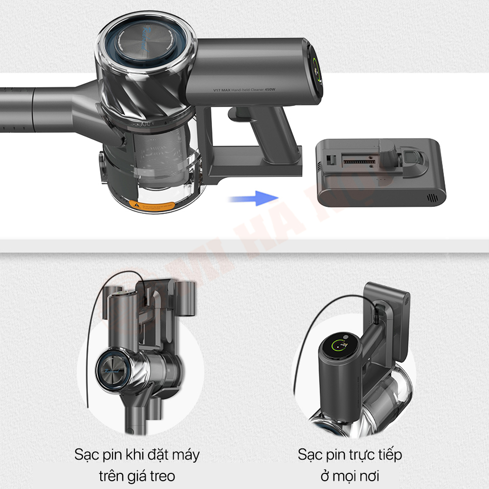 Pin rời tiện lợi