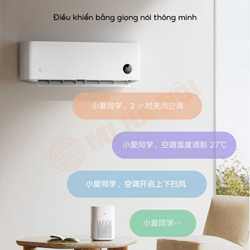 Điều hòa Xiaomi 2 chiều 1HP Mijia KFR-26GW/N2A3 có thiết kế thanh lịch và sang trọng với sắc trắng đặc trưng