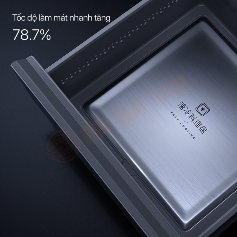 Xiaomi Mijia 550L sở hữu tốc độ làm mát nhanh tăng 78.7%