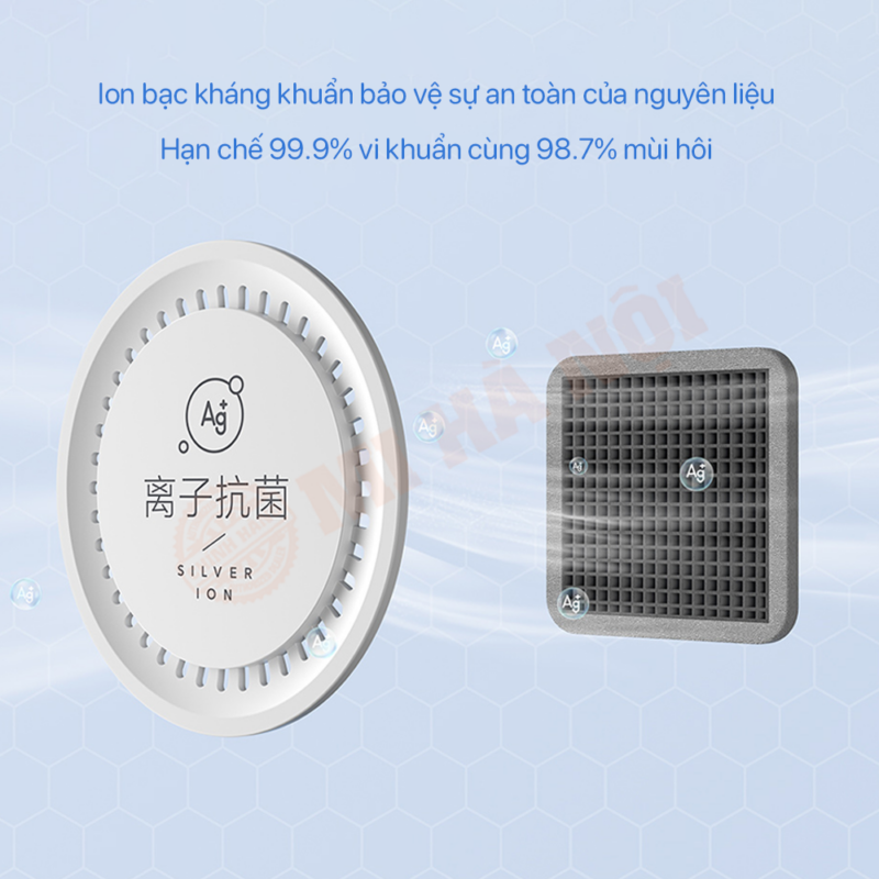 Xiaomi Mijia 496L trang bị bộ lọc cao cấp khử khuẩn