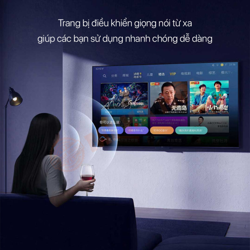 Tivi Xiaomi EA70 Inch cho phép kết nối qua các cổng vật lý thông dụng