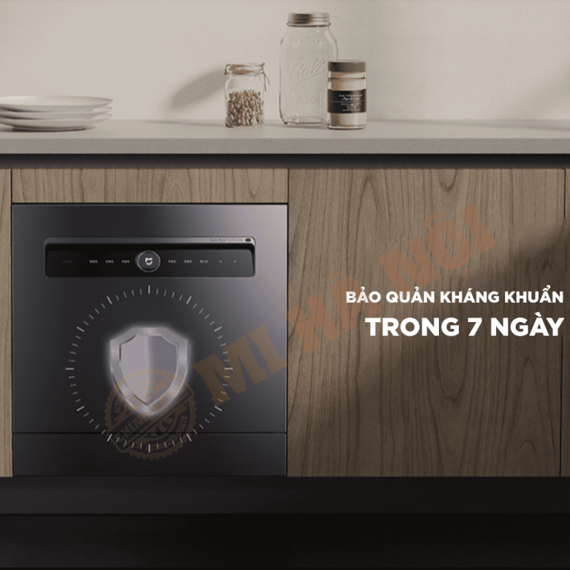 Máy rửa bát Xiaomi Mijia S1 12 bộ, kết hợp giữa sấy khí nóng, sấy nhiệt độ dư, sấy đóng mở cửa thông minh