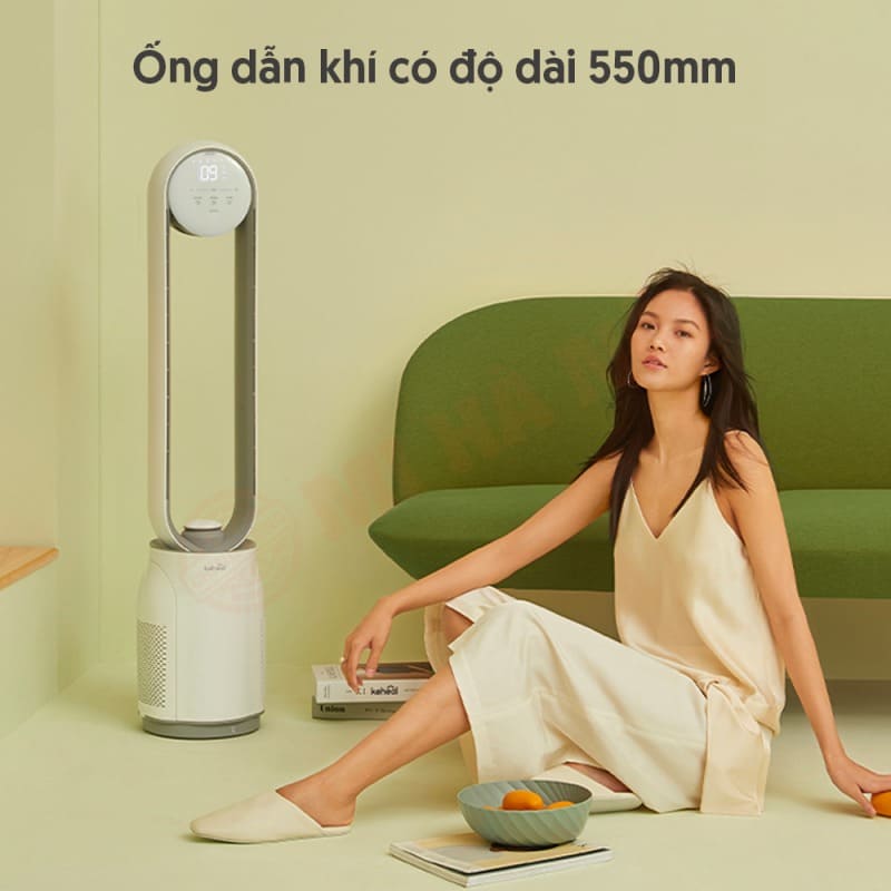 Quạt không cánh Keheal A4 có ống dẫn khí dài 550mm