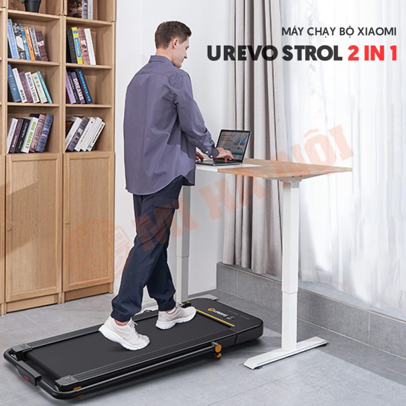 Urevo Strol 2in1 kết hợp hai chức năng chính: đi bộ và chạy bộ