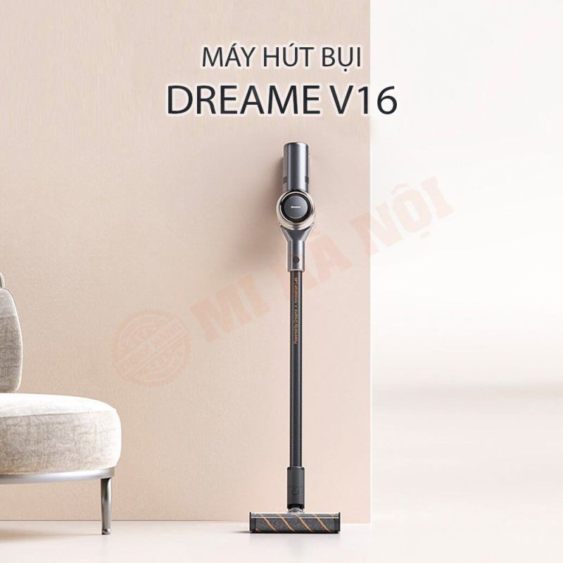 Máy hút bụi Xiaomi Dreame V16 sử dụng vật liệu carbon của ngành hàng không giúp nhẹ hơn 29% so vói máy hút bụi thông thường