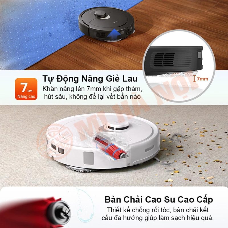 Robot lau nhà hút bụi Roborock Q Revo