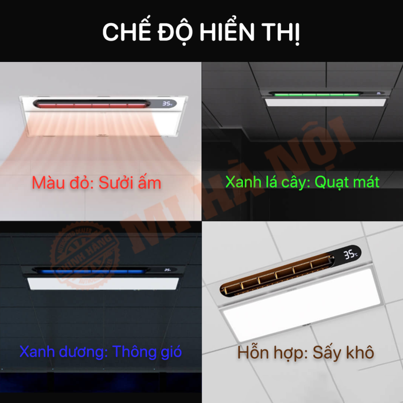 Tại sao khách hàng nên mua đèn sưởi nhà tắm tại Mi Hà Nội