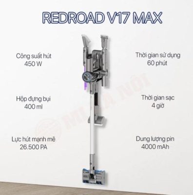 Máy hút bụi Redroad V17 Max