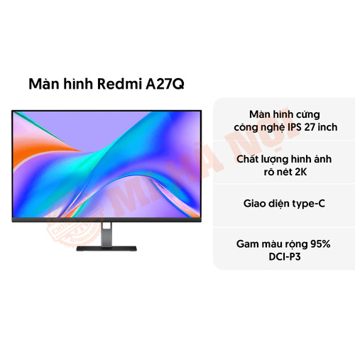 Màn hình Redmi A27Q đa dạng cổng kết nối