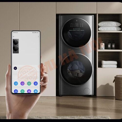 Máy giặt sấy Xiaomi Mijia XM21 dễ dàng kết nối với điện thoại