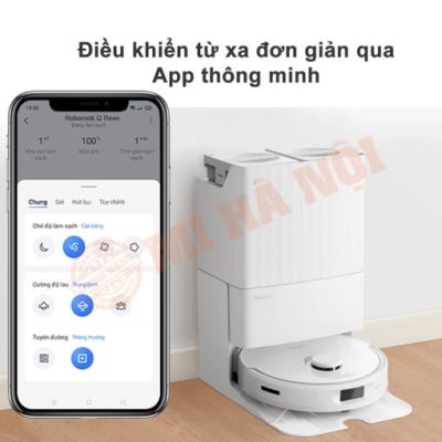 Cách điều khiển robot hút bụi