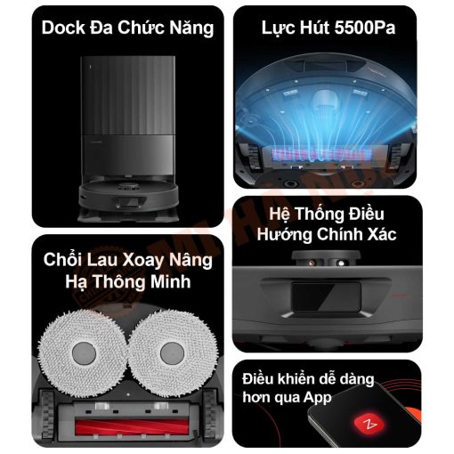 Robot hút bụi lau nhà Roborock Q Revo