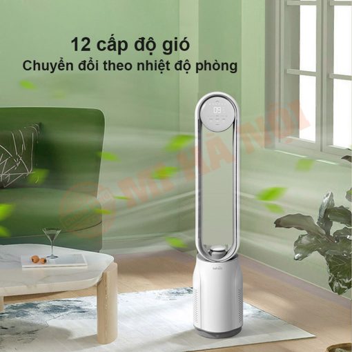 Quạt không cánh Keheal A4 Pro bản tiếng Việt có 12 cấp độ gió