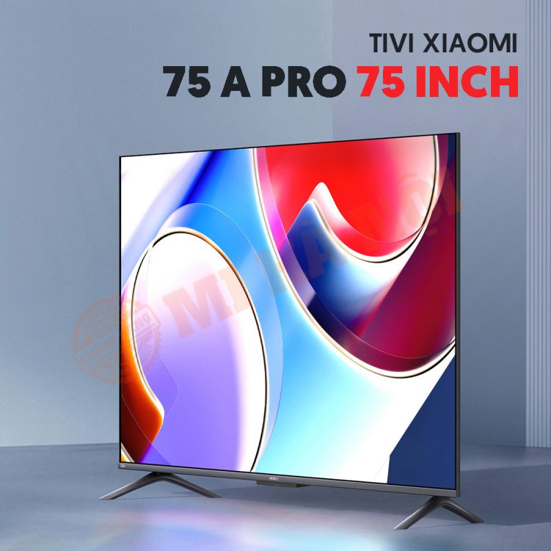 Smart Tivi Xiaomi A Pro 75 inch hỗ trợ kết nối tivi với amply