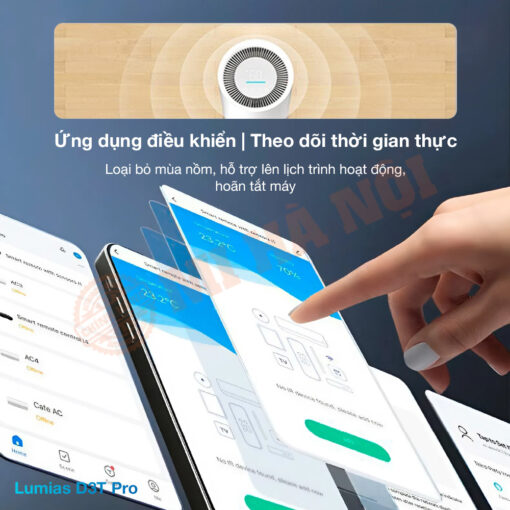 Điều khiển dễ dàng qua App Mijia