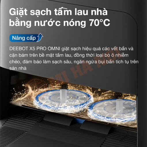 Robot hút bụi Ecovacs Deebot X5 Pro Omni