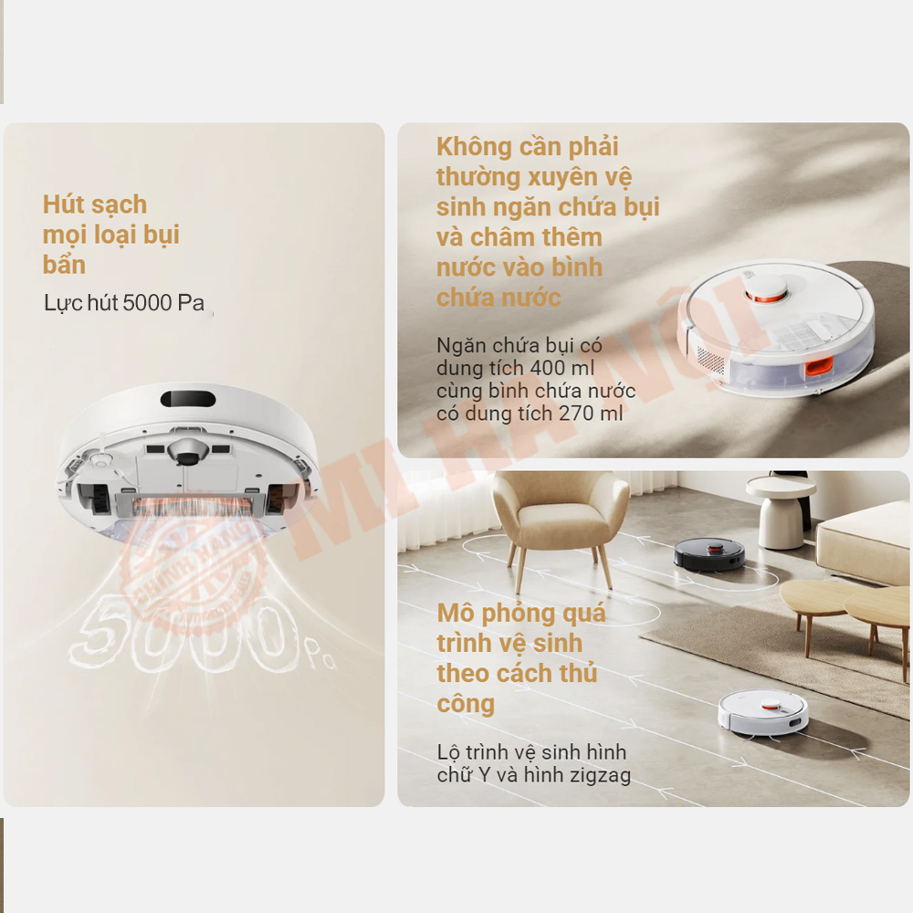 Ưu điểm của Robot hút bụi lau nhà Xiaomi Vacuum S20