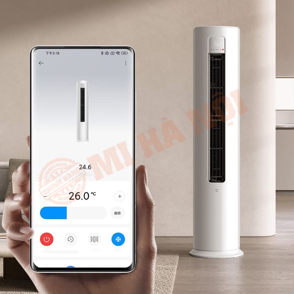 Cách điều khiển điều hòa bằng điện thoại Xiaomi