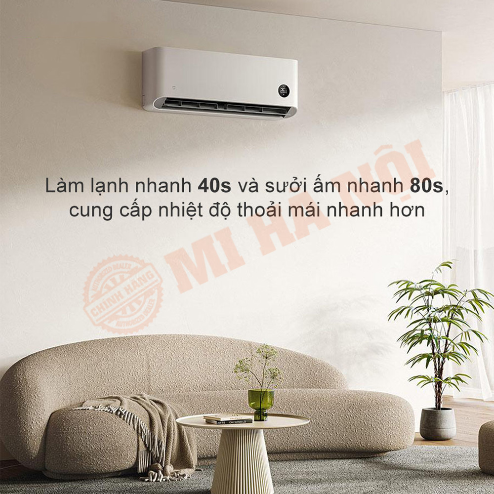 Hiệu suất làm mát, sưởi ấm ấn tượng