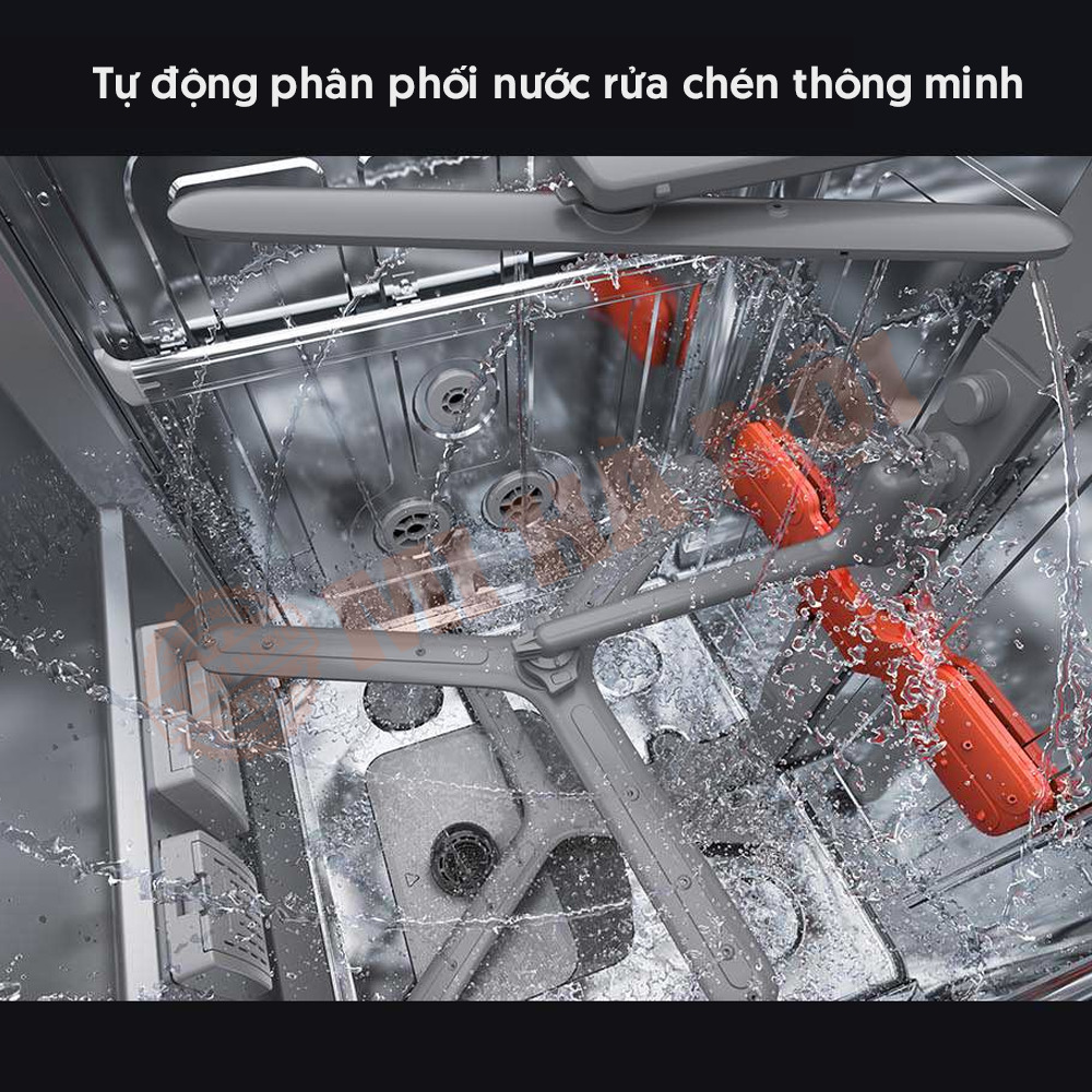 Phân phối nước rửa tự động thông minh, làm sạch hiệu quả hơn