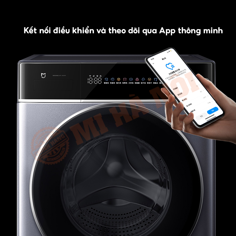 Máy giặt Xiaomi Mijia MJ301 Pro có thể điều khiển từ xa thông qua app