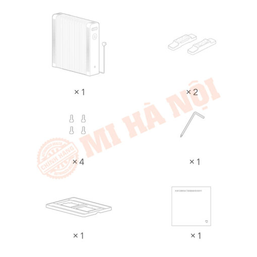 Phụ kiện máy sưởi dầu Mijia Graphene YTDNQ01ZM