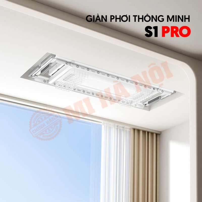 Giàn phơi kèm sấy quần áo thông minh Xiaomi 1S Pro