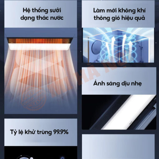 Ưu điểm nổi bật của máy sưởi nhà tắm Yeelight A4L