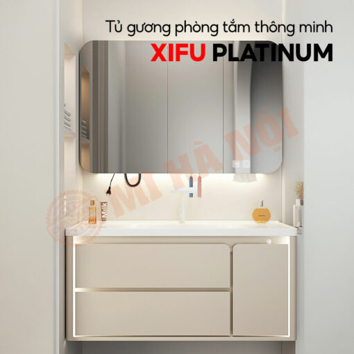 Tủ gương phòng tắm thông minh Xifu Platinum